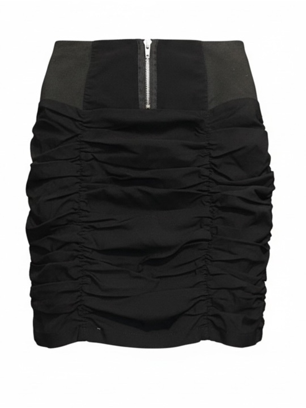 Cute ruched mini skirt